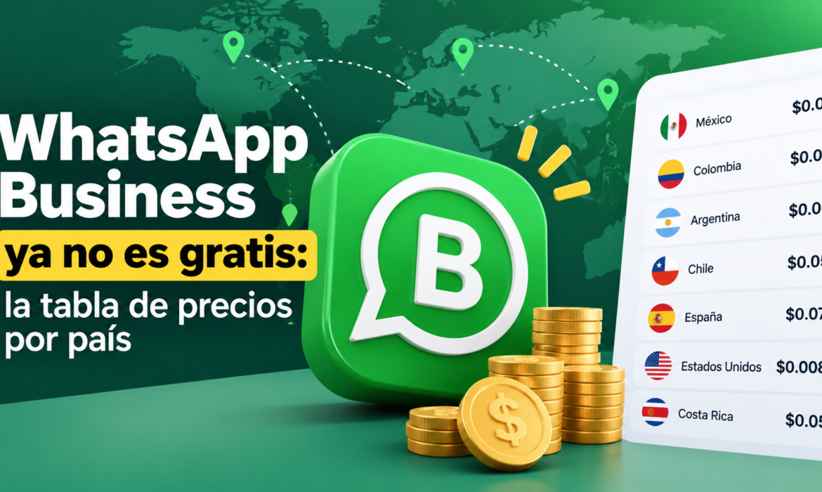 Precios Whatsapp business por pais